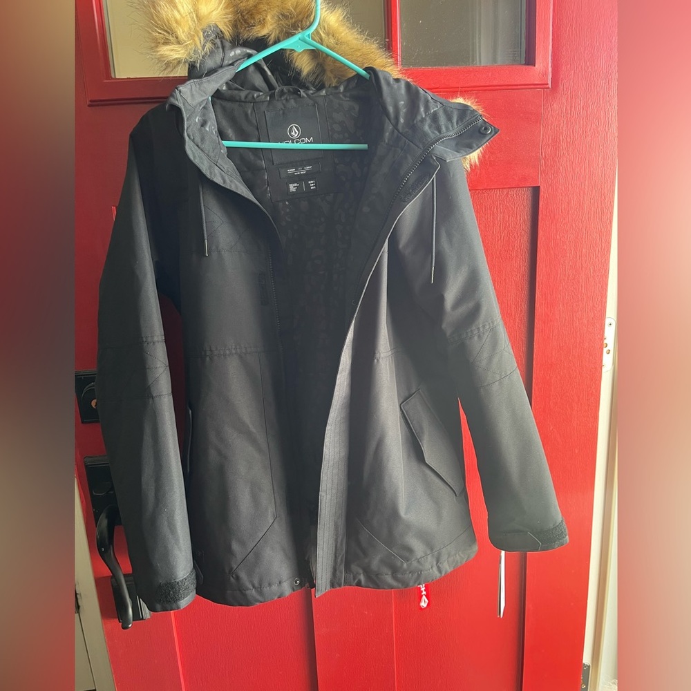 Volcom Black Ski Jacket